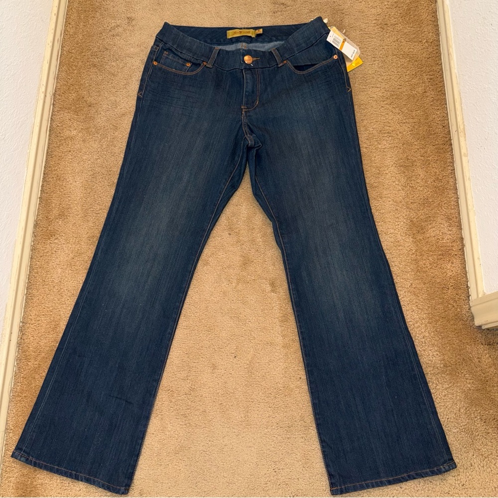 Women’s Seven7 Dark Blue‎ Bootcut Denim Jeans